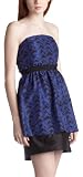 Kensie Girl Junior's Strapless Painted Houndstooth Dress