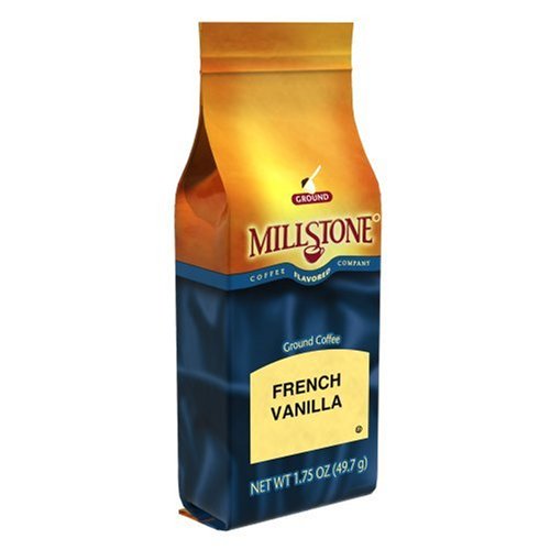 Millstone French Vanilla Ground Coffee, 1.75-Ounce Packages (Pack of 12)