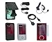 Premium Essential Accessory Bundle for Microsoft Zune 80GB 120GB: Black Leather Case + Black Silicon Skin Case + Clear Silicon Skin Case + Travel Ac Home Charger + Auto Dc Car Charger + High Speed USB Data Cable + Transparent Screen Protector