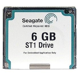 Seagate ST1 6GB CompactFlash Type II Card
