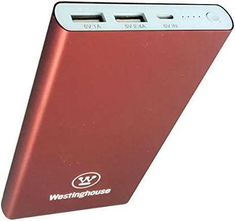 Westinghouse Mobile Power Bank 10,000mAh - Red (Red)