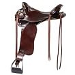 15 1/2" 16 1/2" Tex Tan Flex Endurance Saddle