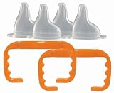 thinkbaby Baby Bottle to Sippy Cup Conversion Kit, 3 pc kit, kit 2 pack thinkbaby Baby Bottle to Sippy Cup Conversion Kit, 3 pc kit, kit 2 pack