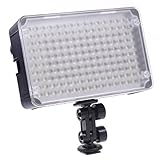 Aputure 160 Camera LED Video Light Bulb Hot Shoe