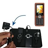Gomadic Universal Charging Station for the Kyocera Domino S1310 and many other mobile devices - 2nd Generation Design - uses Gomadic TipExchange Technology - 4 tips included