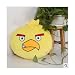 Lujex (TM) Muff Black Angry Birds Plush Toy Dolls Covered Hand Car Cushion Pillow