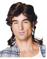 Sea Union Brown Mullet Wig
