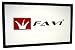 100" 16:9 Fixed Frame Projector Screen by FAVI, Model: FF-HD-100