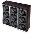 Swiss Kubik Leather Watch Winder for Nine Watches