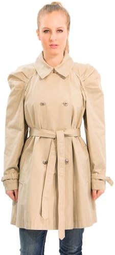 Juicy Couture Women's Ruffle-Shoulder Trench Coat Jacket