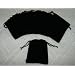 (10) Small Velvet Black Pouches With Drawstrings