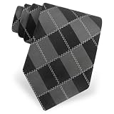 Reading Tie by Principessa - Black Silk