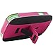 HOTCOOL LeapFrog LeapPad 3 Case - New-Leather with Kickstand 2014LBM Case for LeapFrog LeapPad3 Kids' Learning Tablet(2014 Version), Magenta