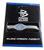 Power Balance - Bracelet Transparent - Taille M (19cm) - Vendu Dans Sa Boite