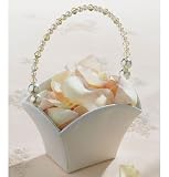 Review Yacanna  / JEWELED HANDLE BASKET IVORY