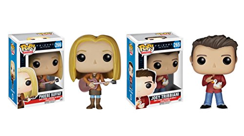 Funko POP TV Friends: Phoebe Buffay and Joey Tribbiani Toy Action Figure 2 Piece Set