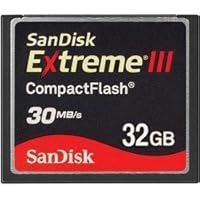 SanDisk 32GB Extreme III Compact Flash Card (Retail Package, SDCFX3-032G-A31)