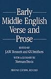 Early Middle English Verse and Prose 1155-1300