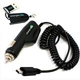 ChargerCity OEM Vehicle Power Cable Car Charger Adapter for Garmin Nuvi