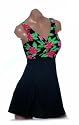 It Figures Slender Thighs Collection Tulips & Daisies Swimdress Swimsuit RETAIL VALUE $101 ~ 3 COLOR CHOICES