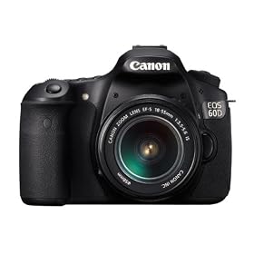 Canon EOS 60D Digital SLR Camera (Inc EF-S 18-55 mm f/3.5-5.6 IS Lens Kit)