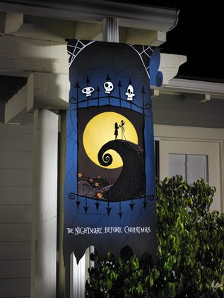 Nightmare Before Christmas Curl Mountain Banner Access.