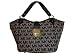 Women's Michael Kors Purse Handbag Charlton Large Tote RTW Jacquard Beige/Black/Black