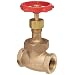 Milwaukee Valve 590T Series Bronze Globe Valve, Class 150, Inline, Union Bonnet, NPT Female