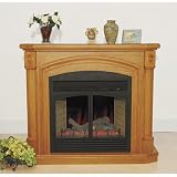 ProCom Full-Size Electric Fireplace - 5000 BTU, 32in., Oak by ProCom