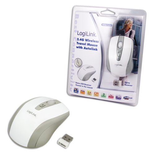 LogiLink Wireless optische Mini Maus wei&szlig; Preisvergleich