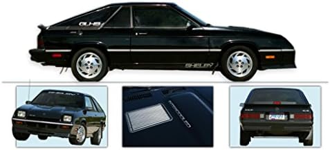 Phoenix Graphix 1987 GLHS Goes Like Hell Shelby Dodge Charger Decals Stripes Kit