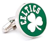 Retro Boston Celtics NBA Executive Cufflinks w/Jewelry Box