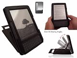 41SuS40OOVL. SL160  Vierra K STAND Black Case Cover with Adjustable Stand for new Amazon Kindle 3 & FREE Screen Protector, Amazon Kindle 3 Case, Amazon Kindle 3G Case, Amazon Kindle Wi Fi Case, 6 Display, Kindle Graphite.