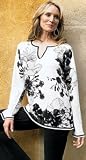 SPLITNECK TUNIC SWEATER