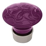Scroll Knobs Set of 4 - Amethyst