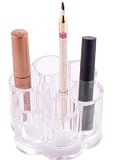 #4: Cosmetic Organiser Lipstick/Brush Round Holder Clear Acrylic 41SuTvxKE8L. SL160 #4: Cosmetic Organiser Lipstick/Brush Round Holder Clear Acrylic