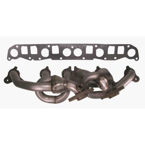 Rugged Ridge 1765002 409 Stainless Steel Exhaust Header for 00-06 Wrangler with the 40L Engine