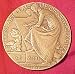 Antique Bronze Medallion School Art League Ny Flanagan