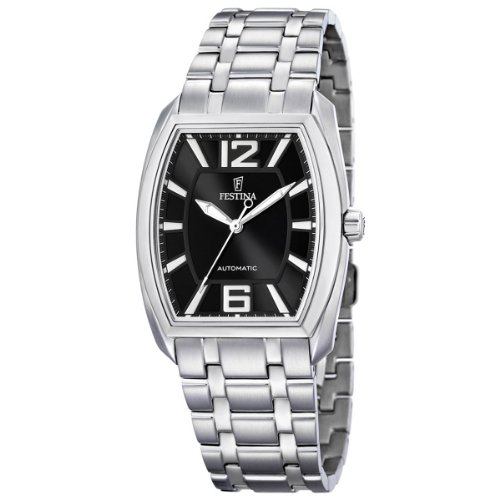 Festina Herren-Armbanduhr XL Klassik Automatik AnalogAutomatik Edelstahl F6755/E