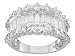 3.62CTW BELLA LUCE DIAMOND SIMULANT STERLING SILVER RING