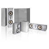 Paradigm Cinema 110 CT 5.1 Home Theater Surround Sound System (Silver)