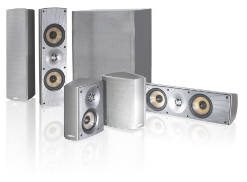 Paradigm Cinema 110 CT 5.1 Home Theater Surround Sound System (Silver)