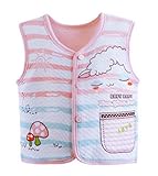 【SEBLES】 ベビー 赤ちゃん キュート コットン ベスト パジャマ 寝巻 全16種 サイズ 70cm 80cm 90cm 100cm クロスセット (Ｈタイプ,80)