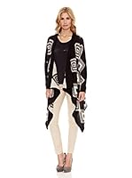 Peace & Love Poncho Blood Orange (Negro)