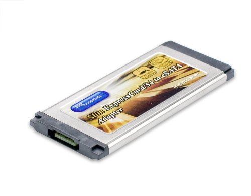 Best Connectivity Slim Expresscard to eSATA Adapter SD-EXP40020