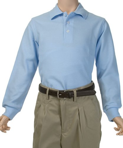 Childrens Toyshop  Apparel : French Toast Long Sleeve Pique Polo