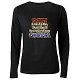 Buy Cheap Artsmith, Inc. Womens Long Sleeve Dk T-Shirt Don't Look At Me That Smell Is Coming From Grandpa Shop