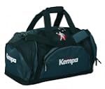 Kempa Borsone da ginnastica, Nero/Blu, S