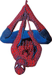 Spider-Man Hanging Marvel Comics Embroidered Iron On Patch SPI11