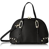 MG Collection Irina Mini Studded Satchel Shoulder Bag
